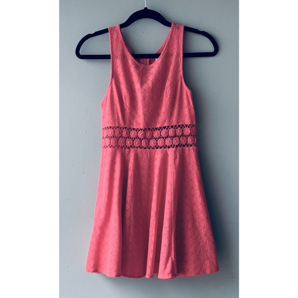 Free People Lace Crochet Skater Dress - Picture 2 of 4